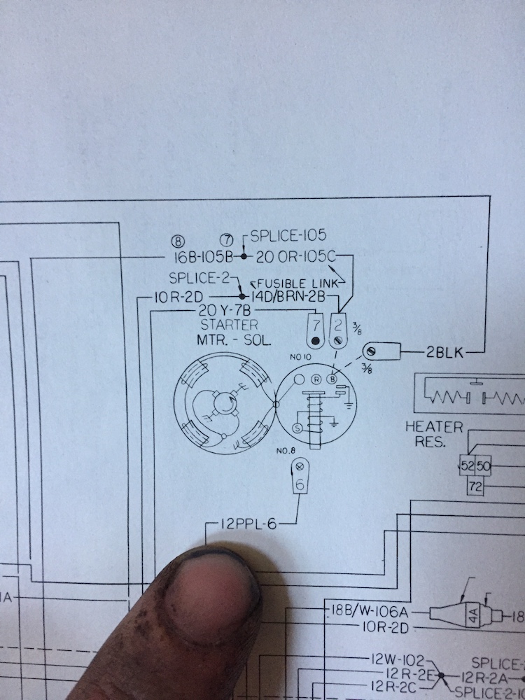 Solenoid diagram starter chevy wiring Chevy Truck