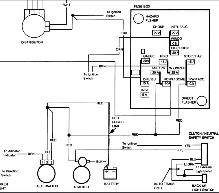 Wiring Diagram For Neutral Safety Switch Gm